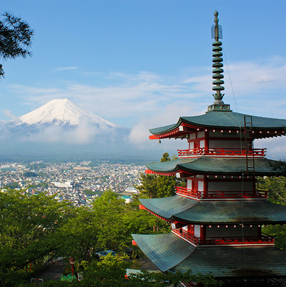 Japonya manzarası